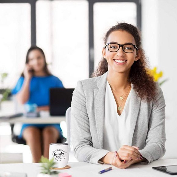 Finally 21 birthday tumbler cup stainless steel - Picture 3 of 8